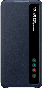 Чехол-книжка Smart Clear View Cover для Samsung S20 FE (синий)